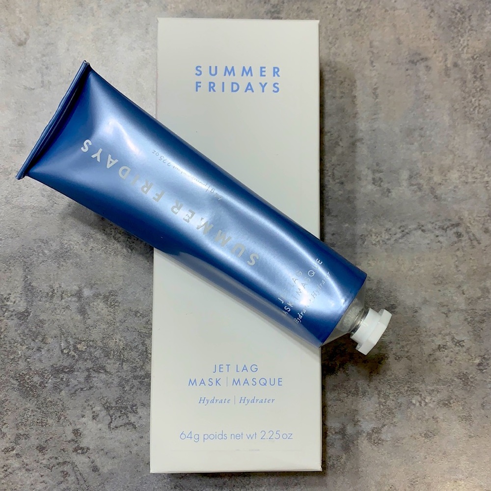 Brand new summer fridays jet lag mask